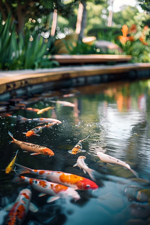 Landscaping Around the Pond