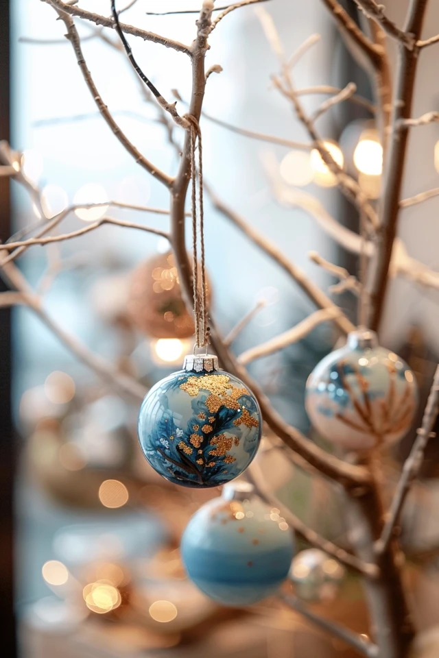 DIY Wood Slice Ornament Ideas for Christmas.