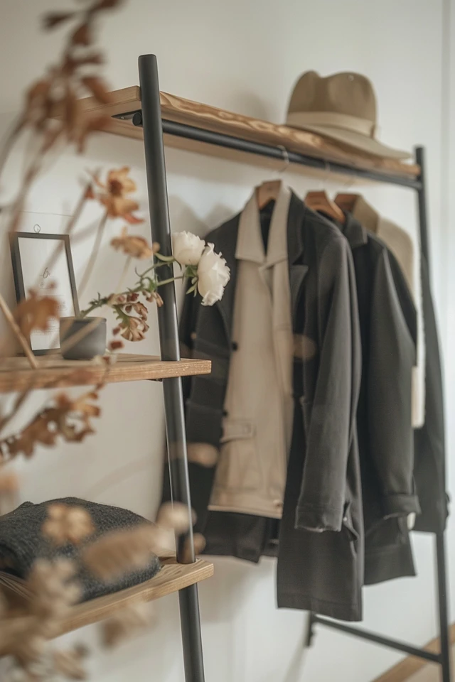 Using Old Wooden Ladders for Home Decor and Organization - photo 2