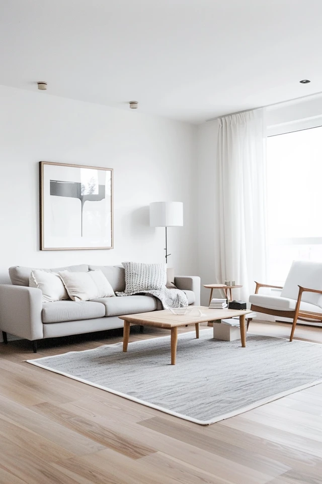 How to Achieve a Scandinavian Minimalist Living Room