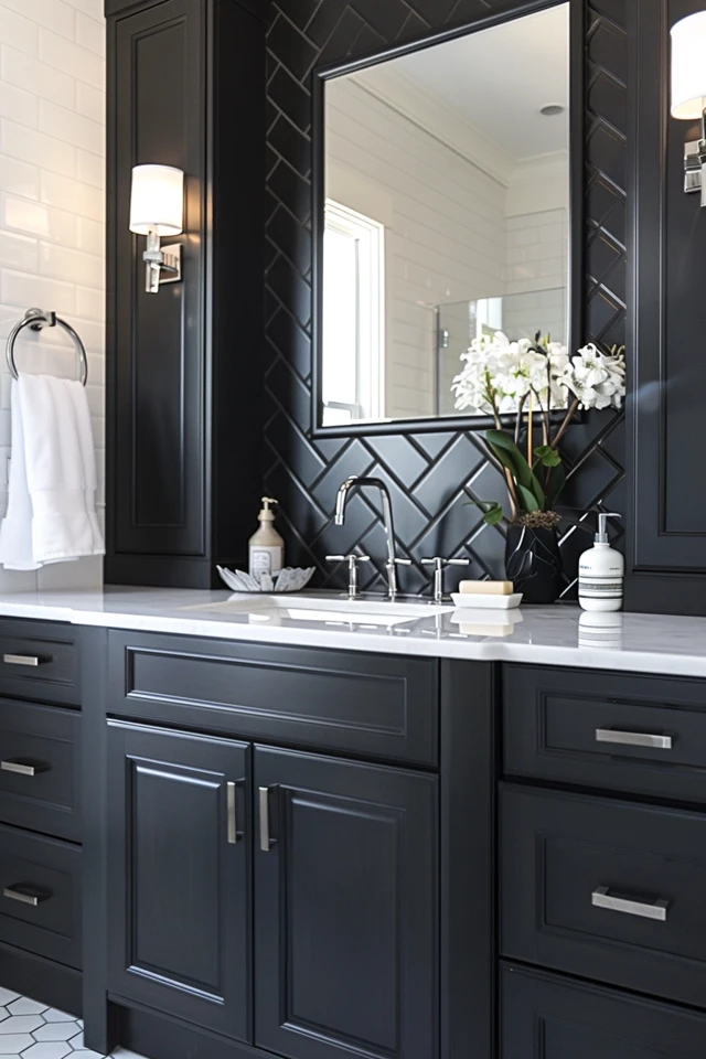 Black Tile Design Ideas