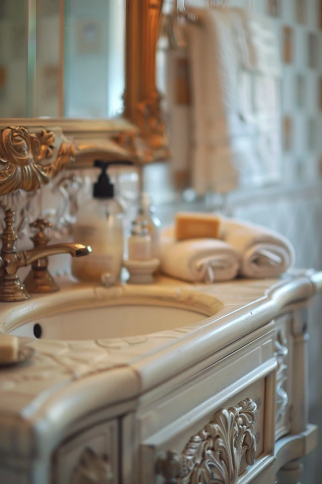Designing a French Country Small Bathroom - photo 2