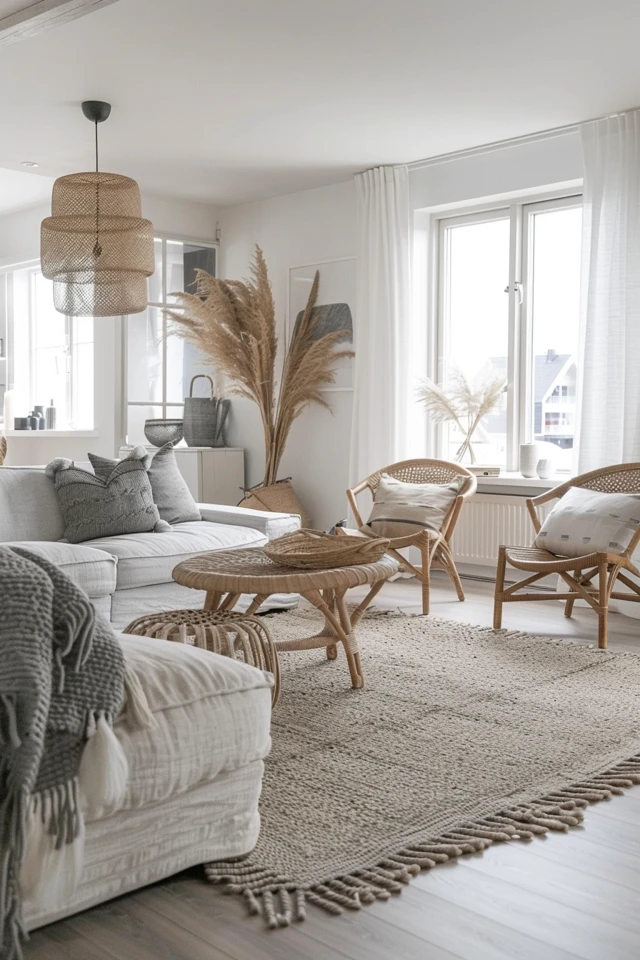 Nordic Style Living Room Decor – Embrace Cozy Elegance