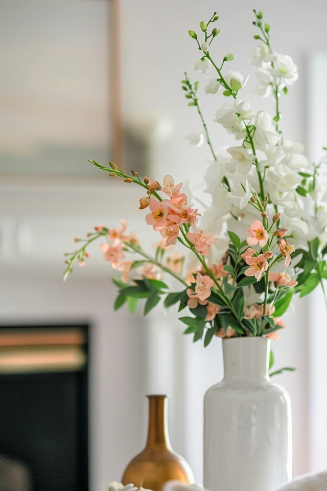 Cozy Summer Mantel Inspiration