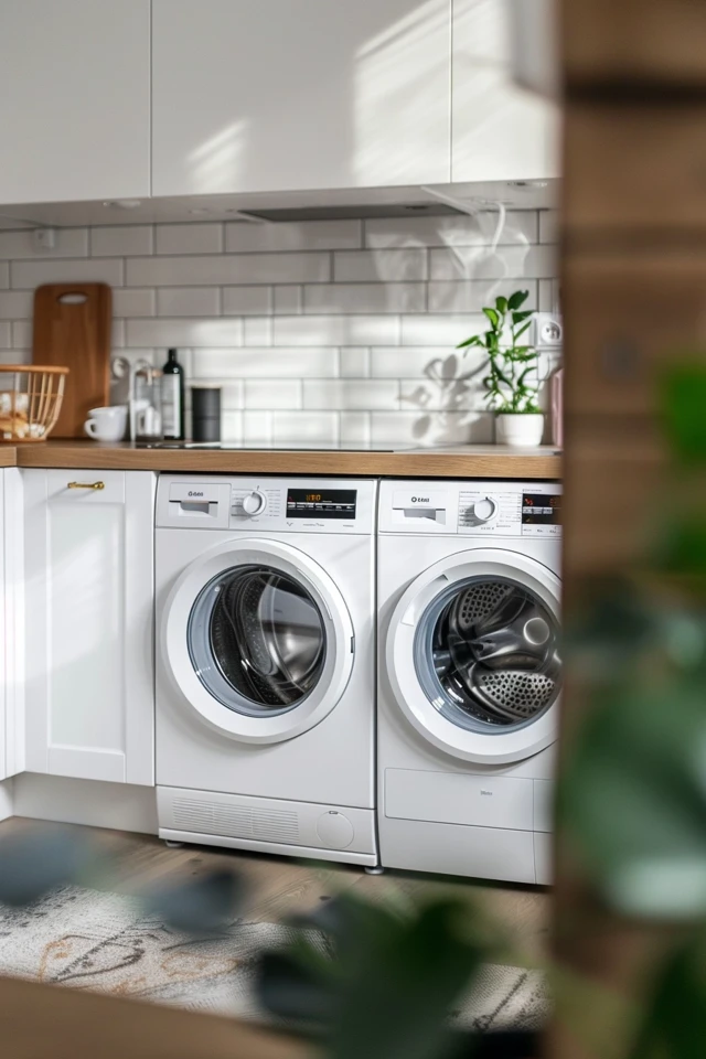 Space-Saving Laundry Appliances