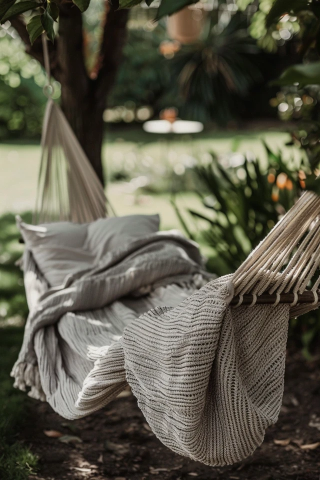 DIY Hammock Stand from Posts