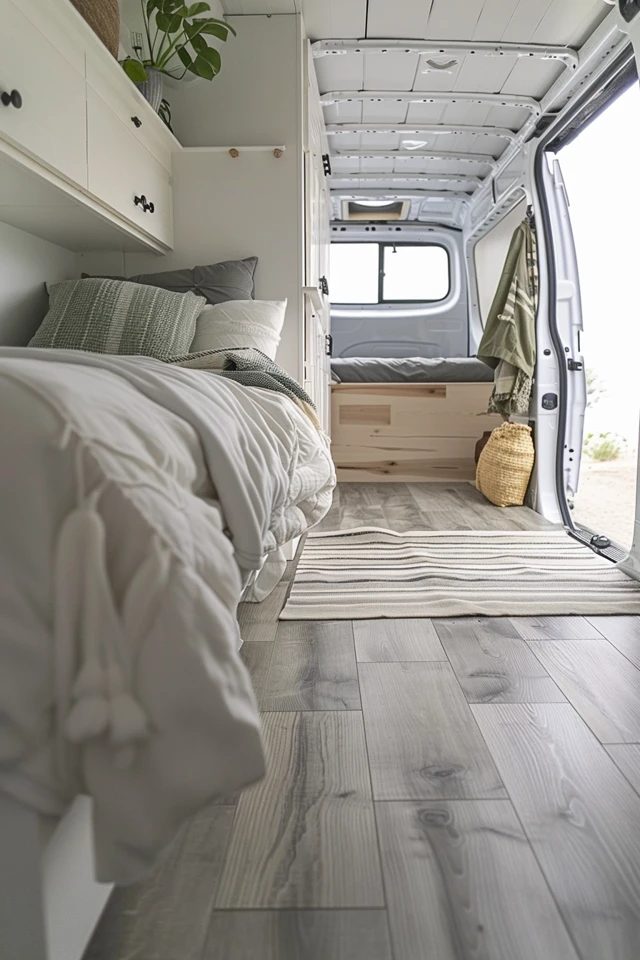 Van Flooring – Ideas for a Custom Look | DIY Tips