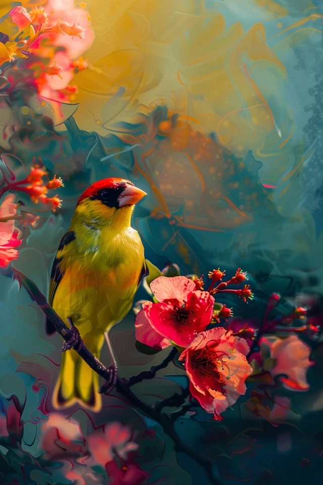 Types of Bird Paintings on Etsy