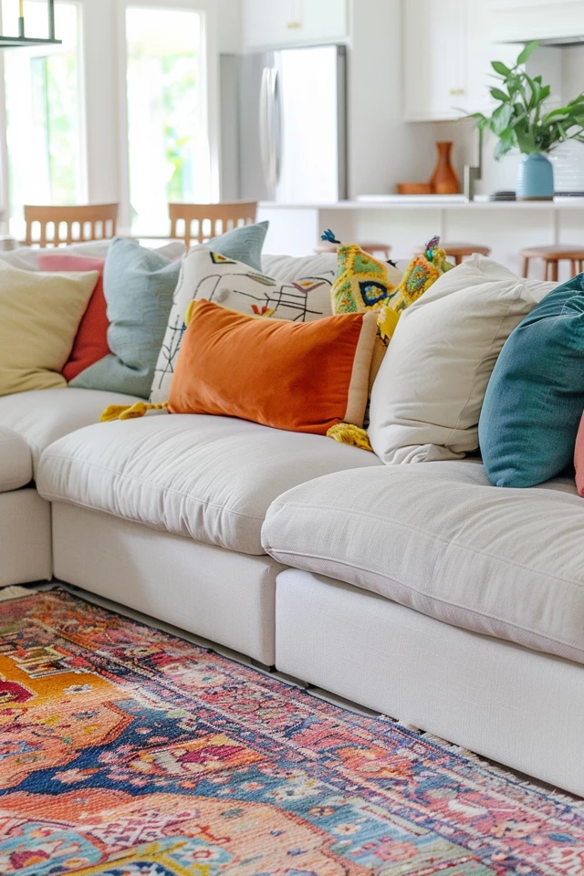Rug Placement With Sectional Sofa: Center the Rug