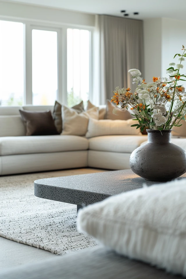 How To Place A Rug Under A Sectional: Visual Harmony