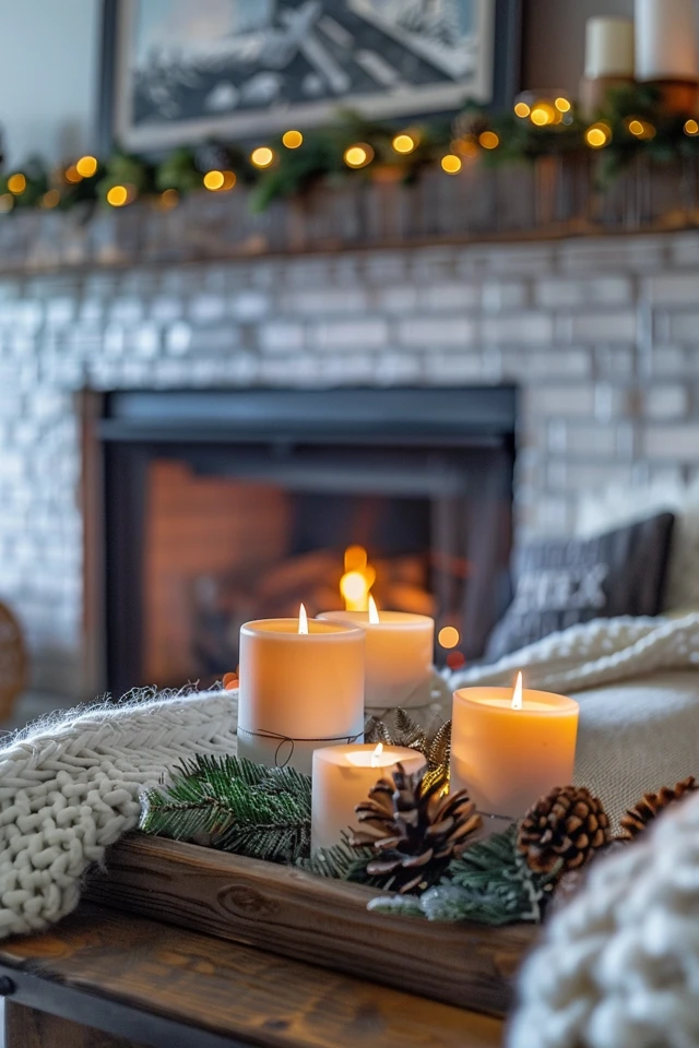 Winter Mantel Ideas for a Cozy Home