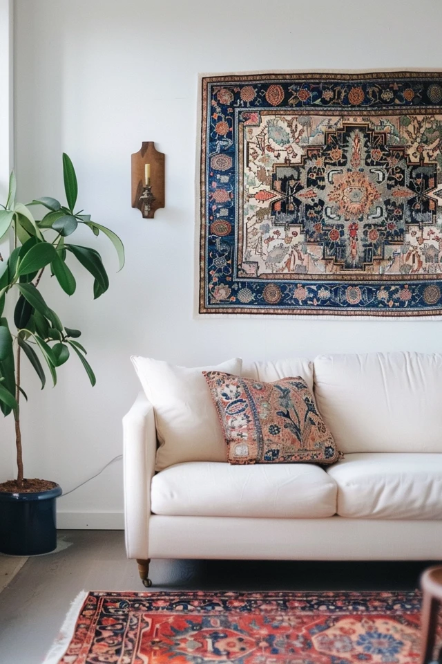 Get Creative with Your Rug Wall Mounting