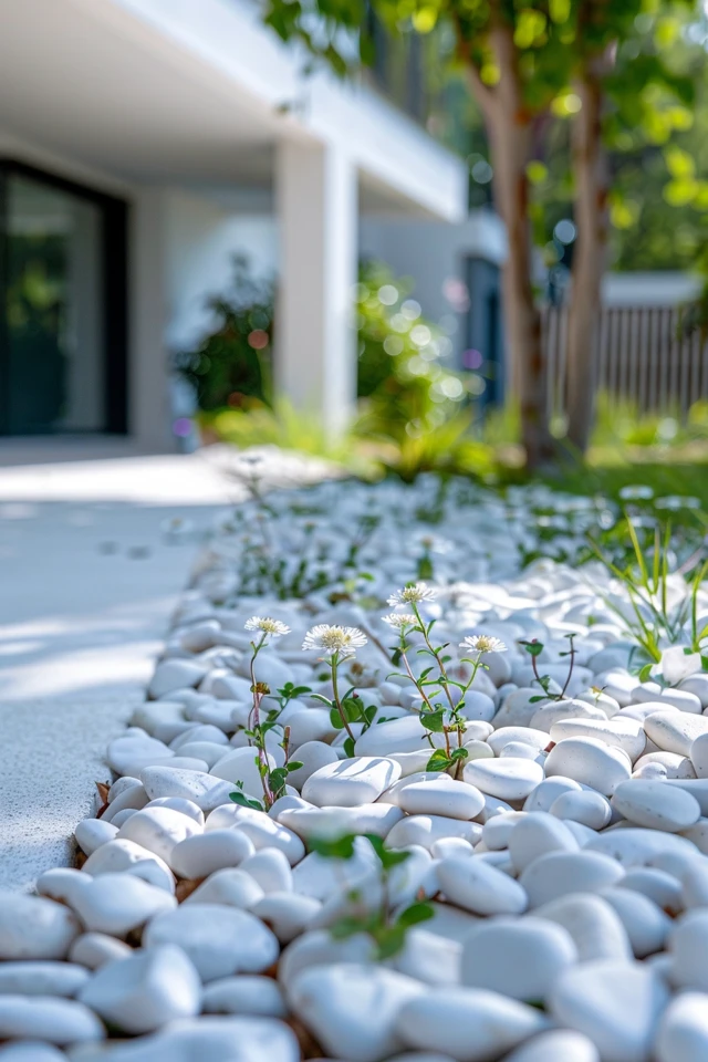 White Rocks Landscaping – Chic & Serene Ideas