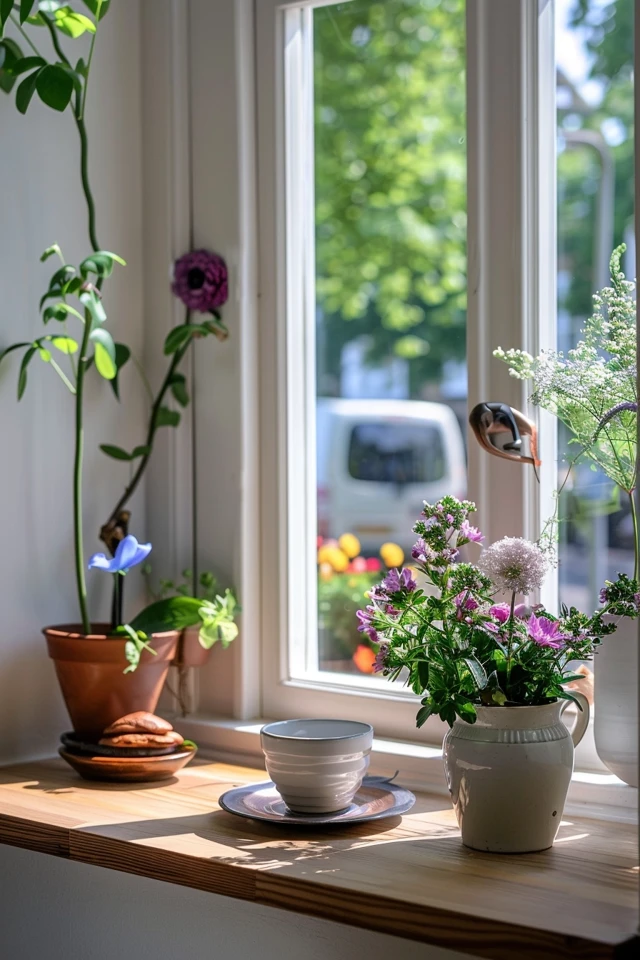 Cozy Small Bay Window Breakfast Nook Ideas
