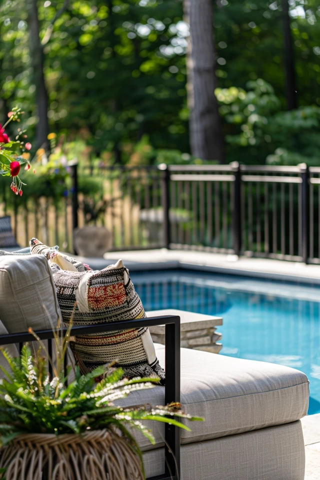Modern Pool Fence Styles