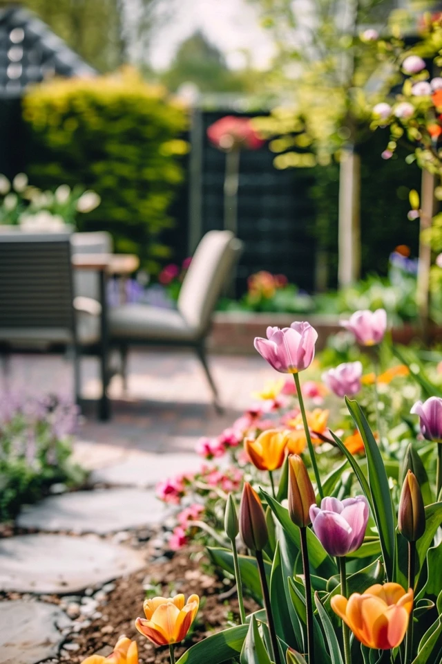 Popular Tulip Colors for Garden Beds