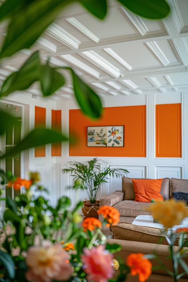 Tips and Tricks for DIY Coffered Ceiling Painting