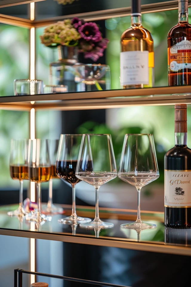 How To Style Bar Shelves: Elegant Display Concepts