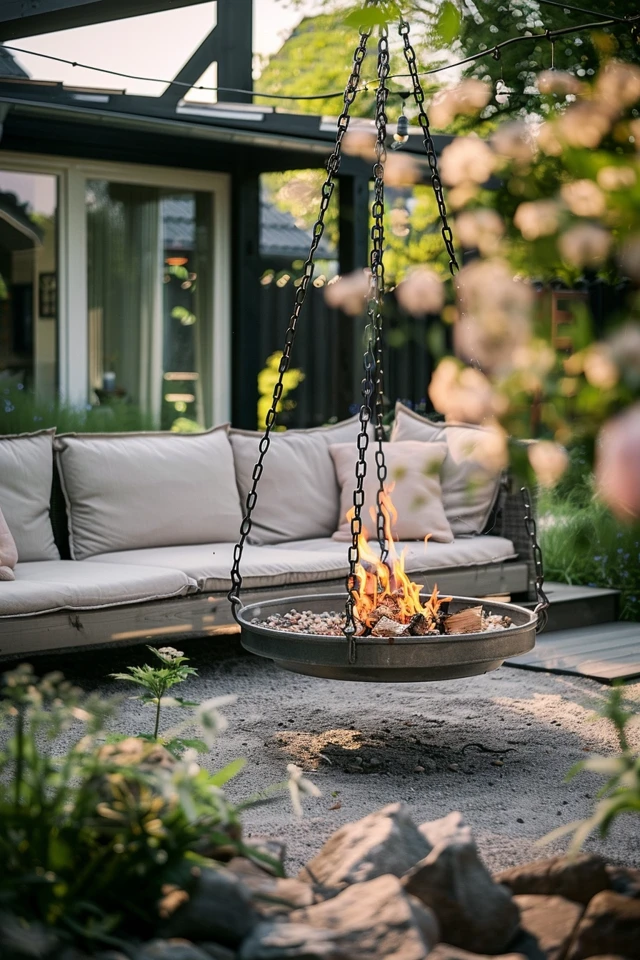 DIY Fire Pit Swing Ideas