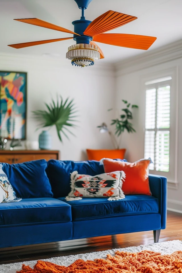 How To Pick A Ceiling Fan Color: Complementary Design Choices - photo 2