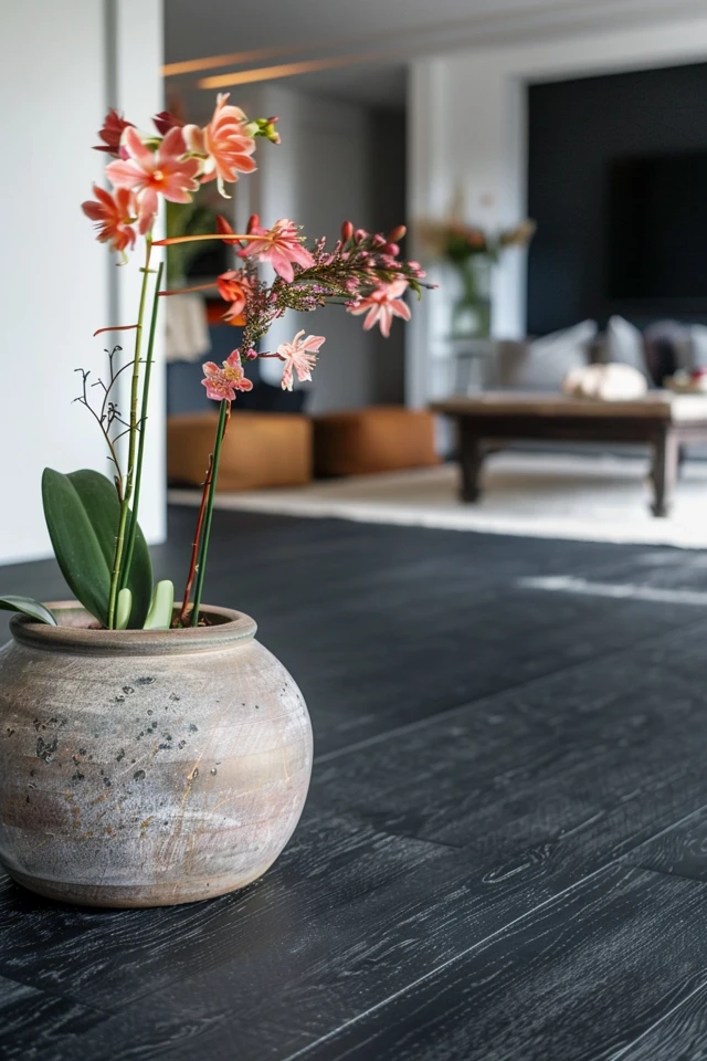 Black Tile Floors for Versatility and Sophistication.