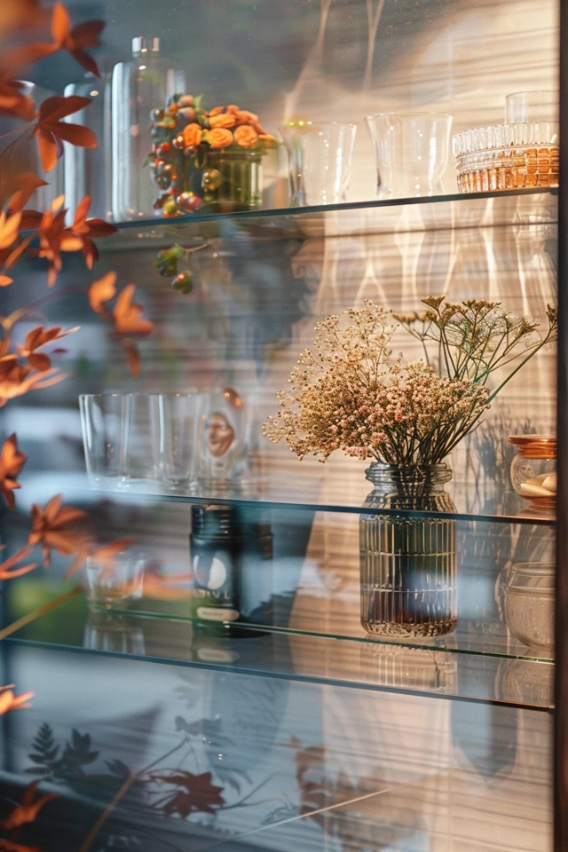 Bring Your Design to Life with Built-In Glass Shelving