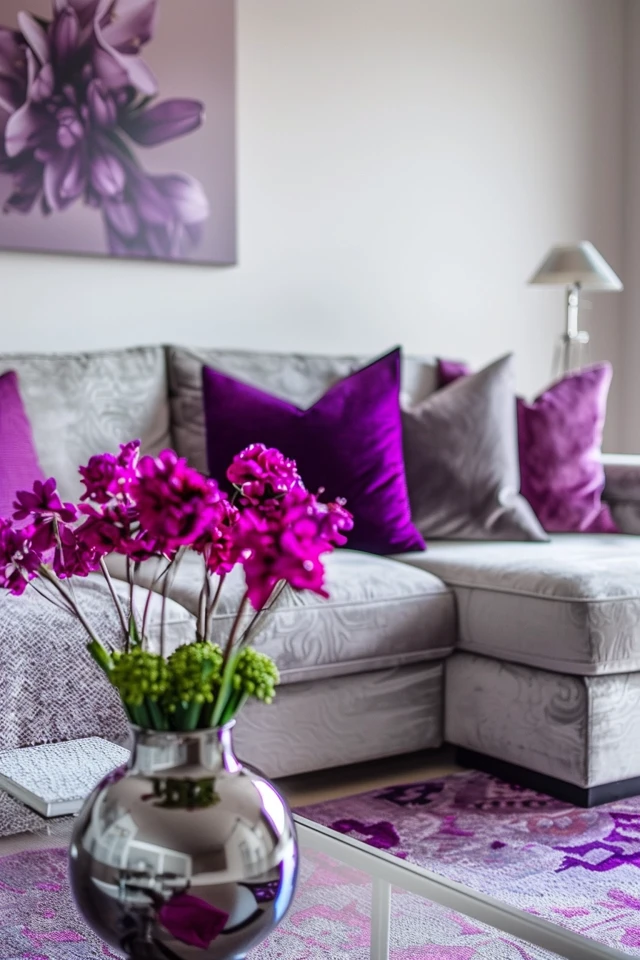 Why Choose Purple for Your Living Room
