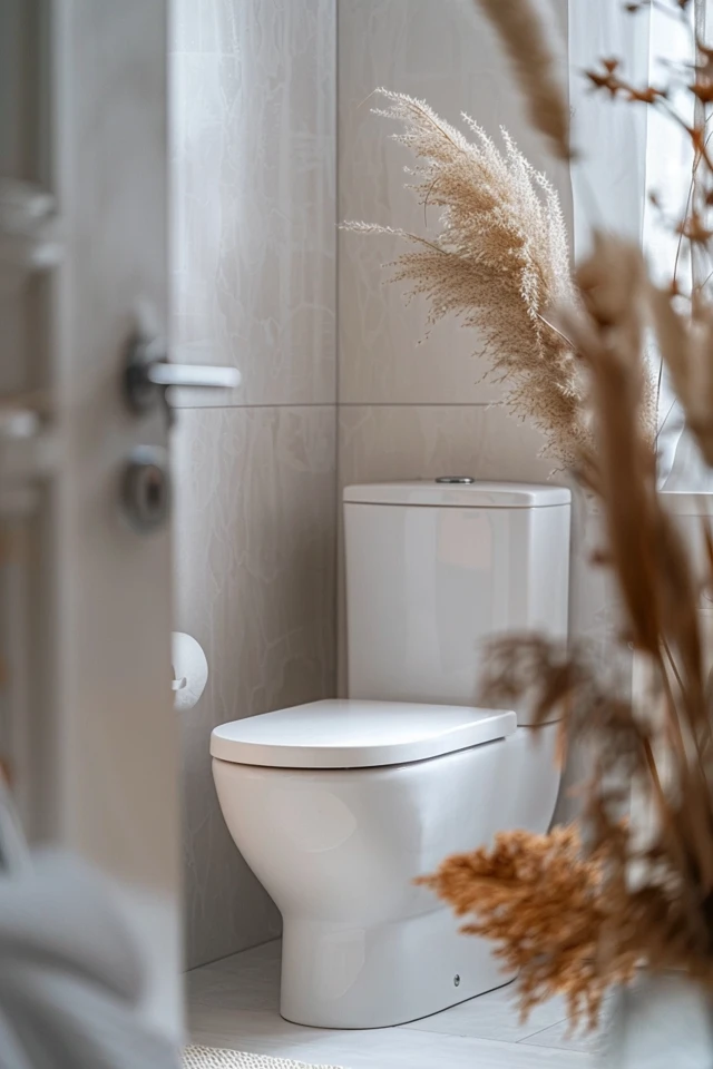 How To Decorate The Back Of A Toilet: Small Space Decor Ideas