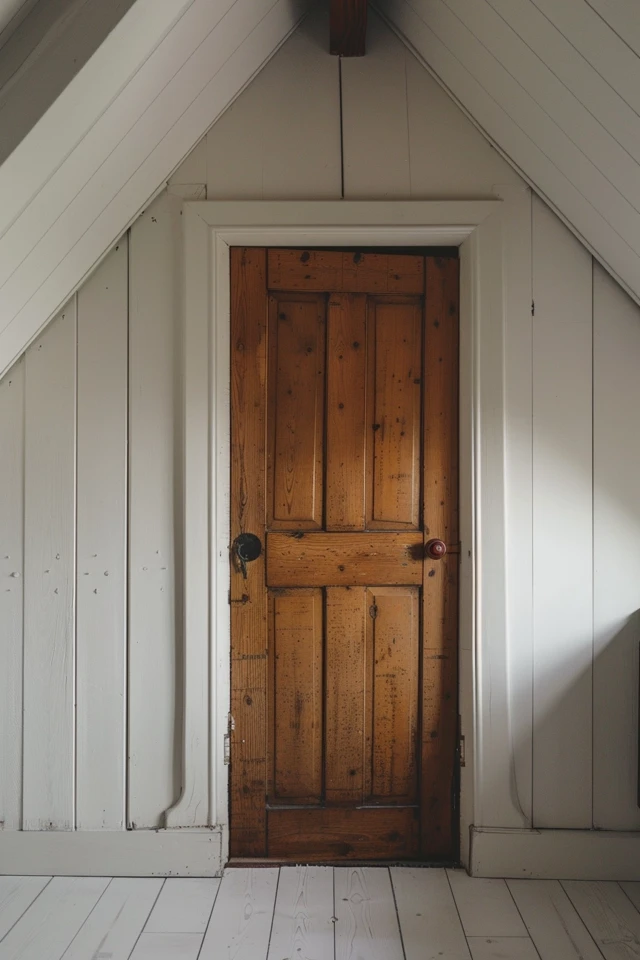 Stylish Ways to Conceal Attic Doors
