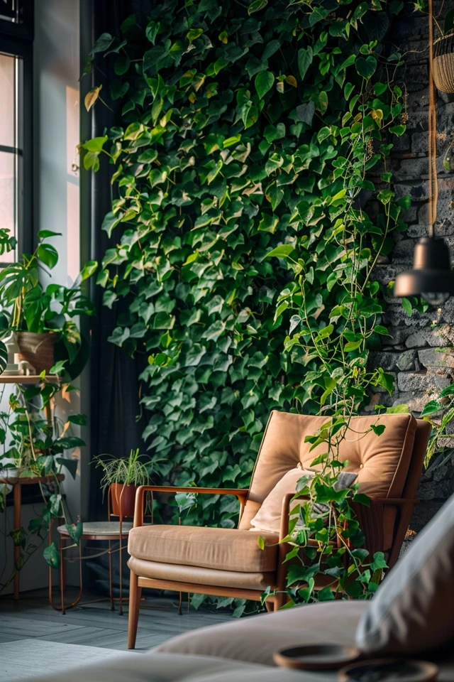 Ideas for Styling Your Bohemian Vine Wall