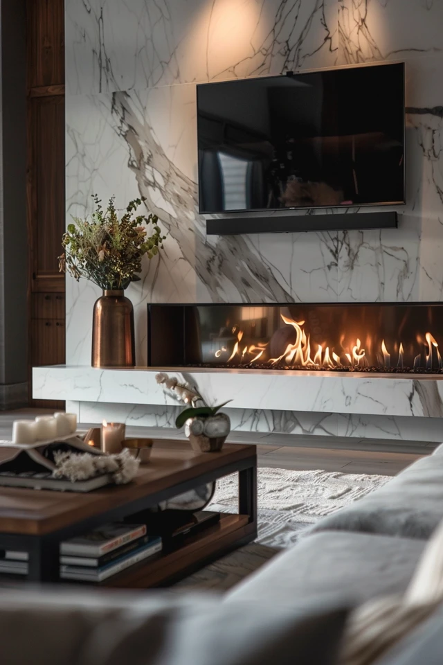 Design Considerations for TV Next to Fireplace Setup