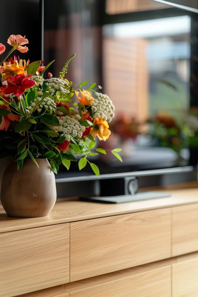 Tips for Decorating a Modern TV Stand - photo 2