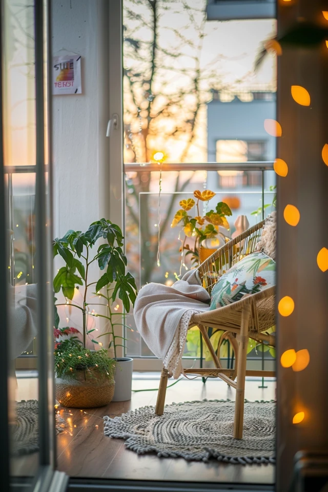 Solar Balcony Lights