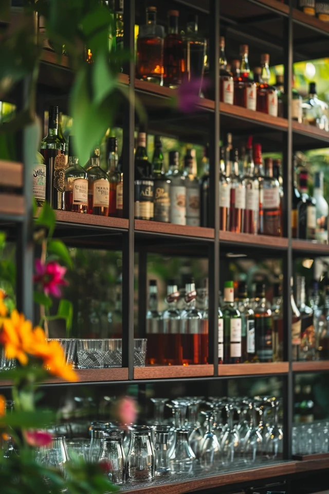 Elevate Your Bar Shelving with Unique Designs