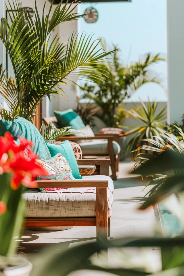 Create Privacy with Bamboo Panels or Outdoor Curtains