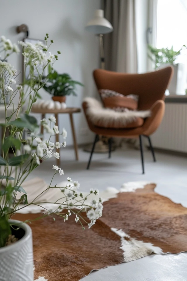 Tips for Layering Cowhide Rugs