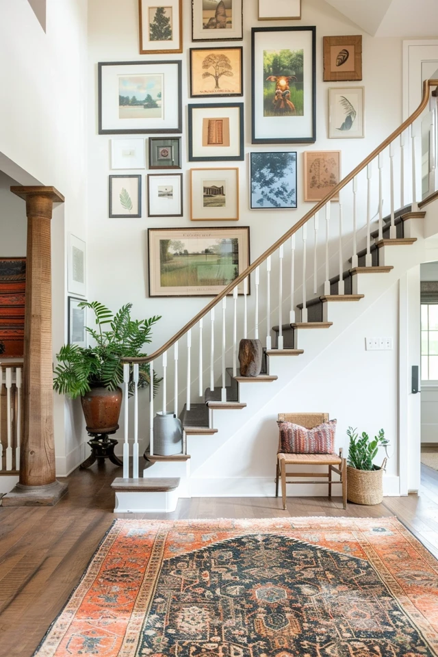 Elevate Your Space: How to Decorate a Two Story Wall
