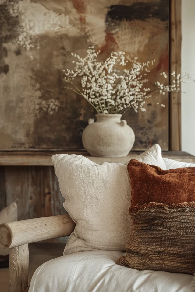 Rustic Accent Wall Ideas for Living Room