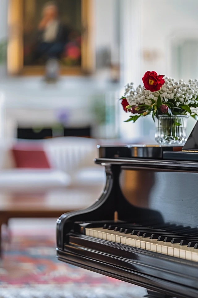Asymmetrical Arrangements for Upright Pianos
