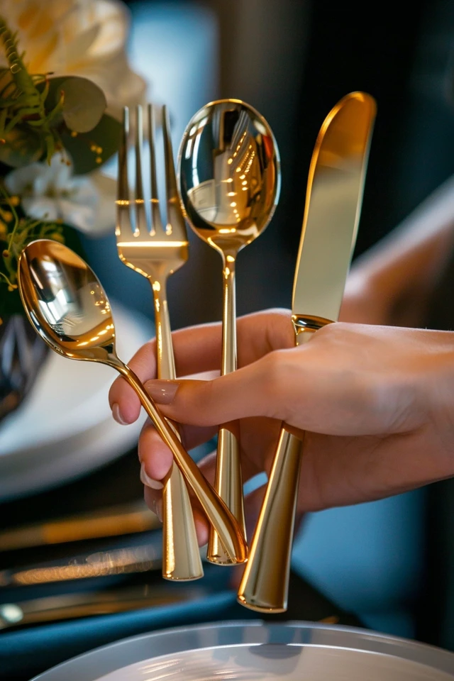 Maintaining the Luster of Gold Plated Silverware