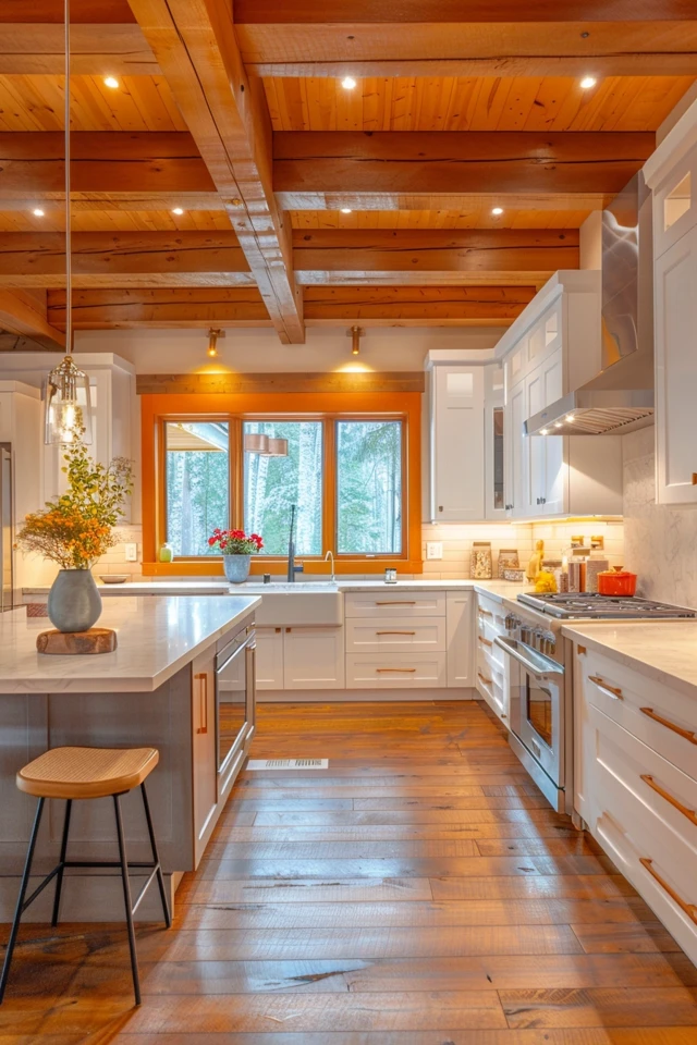 Cottage-Inspired Charm: Lake House Kitchen Decor