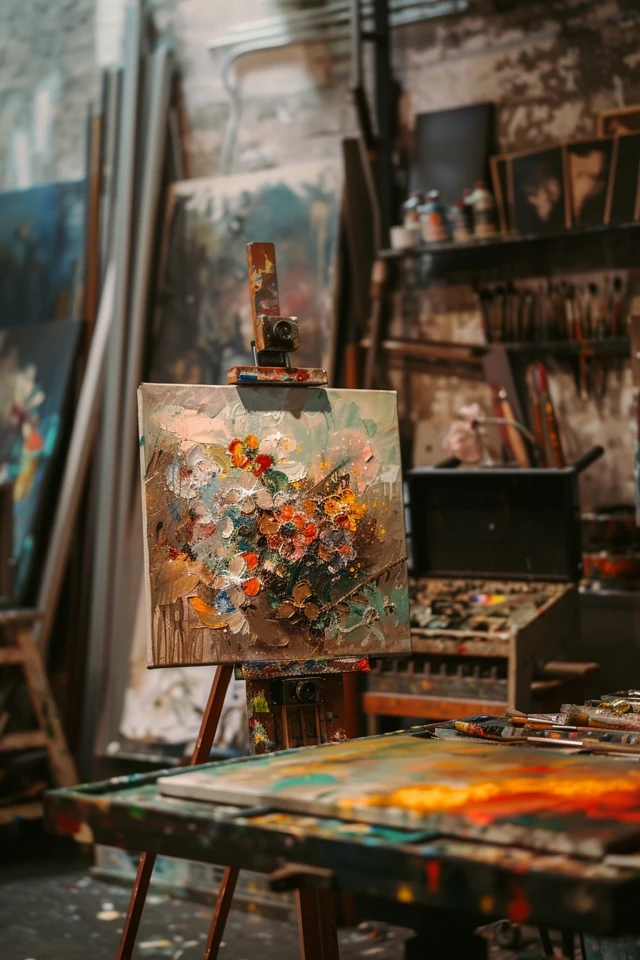 Gothic Industrial Paintings: Exploring Decay and Destruction