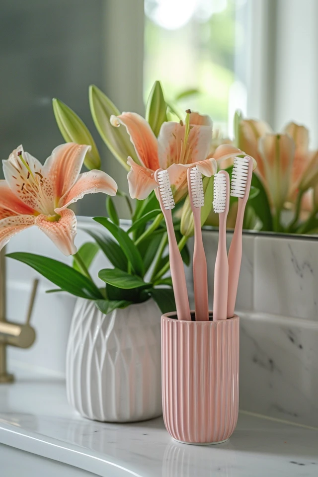 Stylish Toothbrush Storage Options