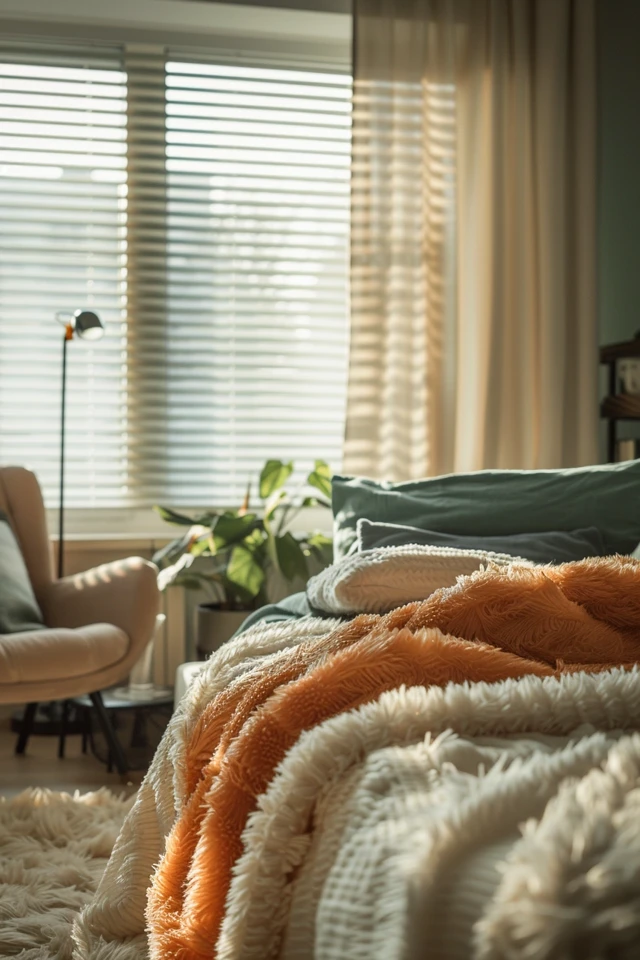 Cozy Up: How to Decorate Bed with Throw Blanket - photo 2