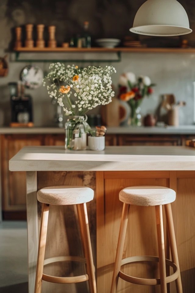 Creative Wall Ideas for Under Breakfast Bar