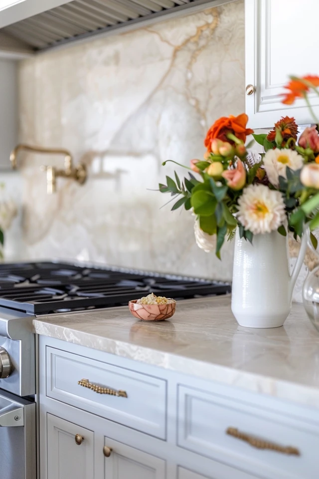 Bold Tile Colors for Backsplashes