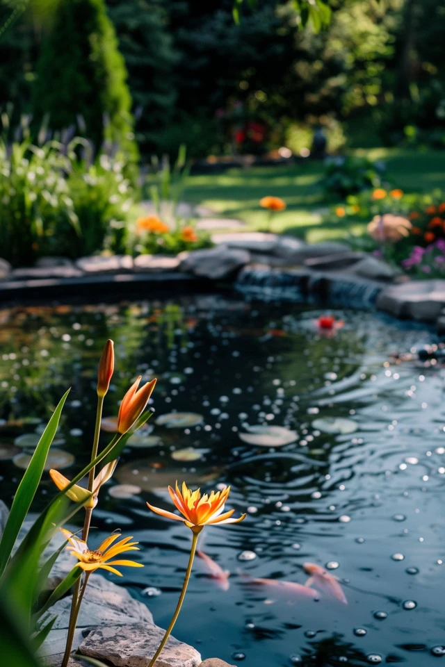 Tips for Installing Pond Edging