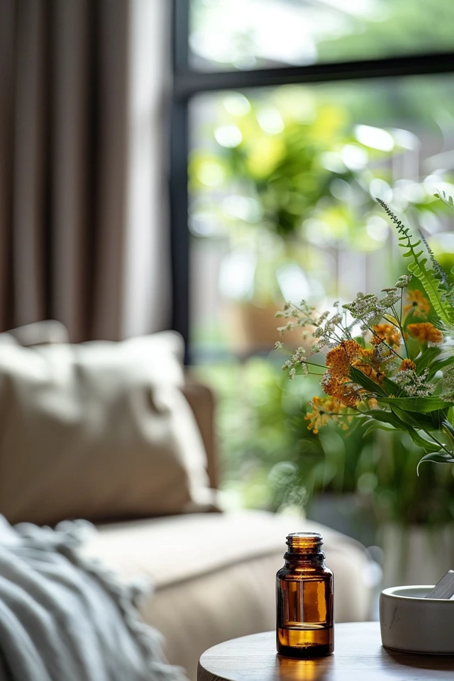 Making all-natural candles or scented pinecones