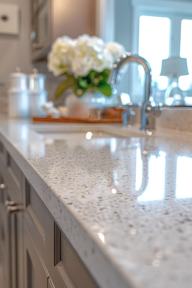 How To Clean Quartz Bathroom Countertops: Gentle Care