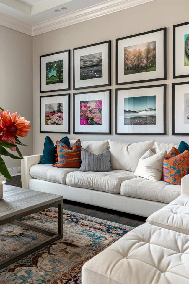 Clustered Artwork or Mirrors